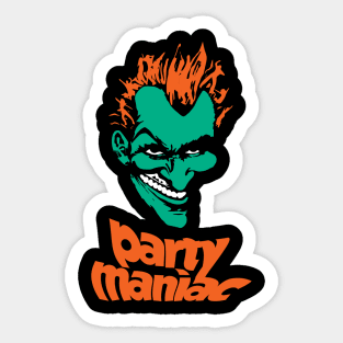 Partymaniac Sticker